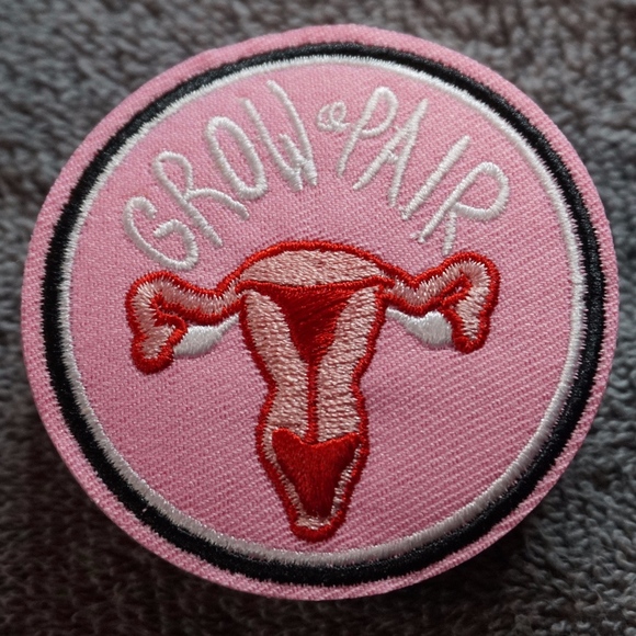 Patches for Peace Accessories - Grow a Pair Iron On Patch